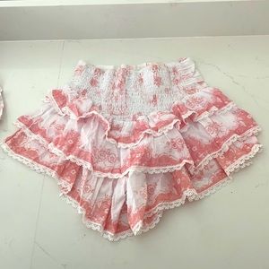 Pink and white preppy set